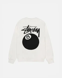 Crews>Stüssy 8 BALL CREW PIGMENT DYED Natural