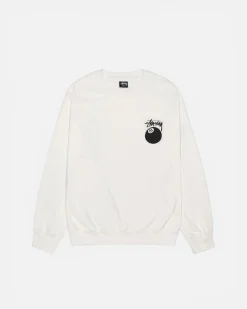 Crews>Stüssy 8 BALL CREW PIGMENT DYED Natural