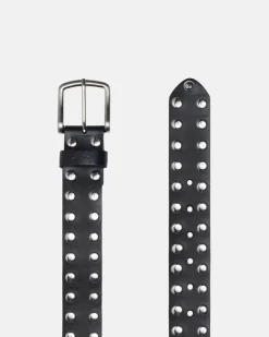 Accessories>Stüssy 8 BALL STUDDED BELT Black