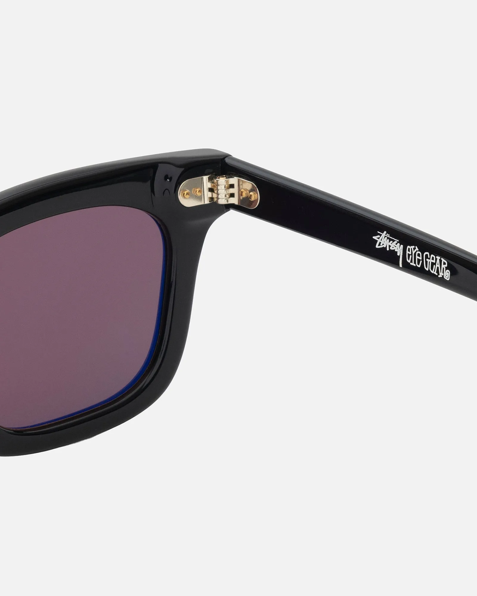 Accessories|Eyegear>Stüssy ACE SUNGLASSES Black / Brown Lens