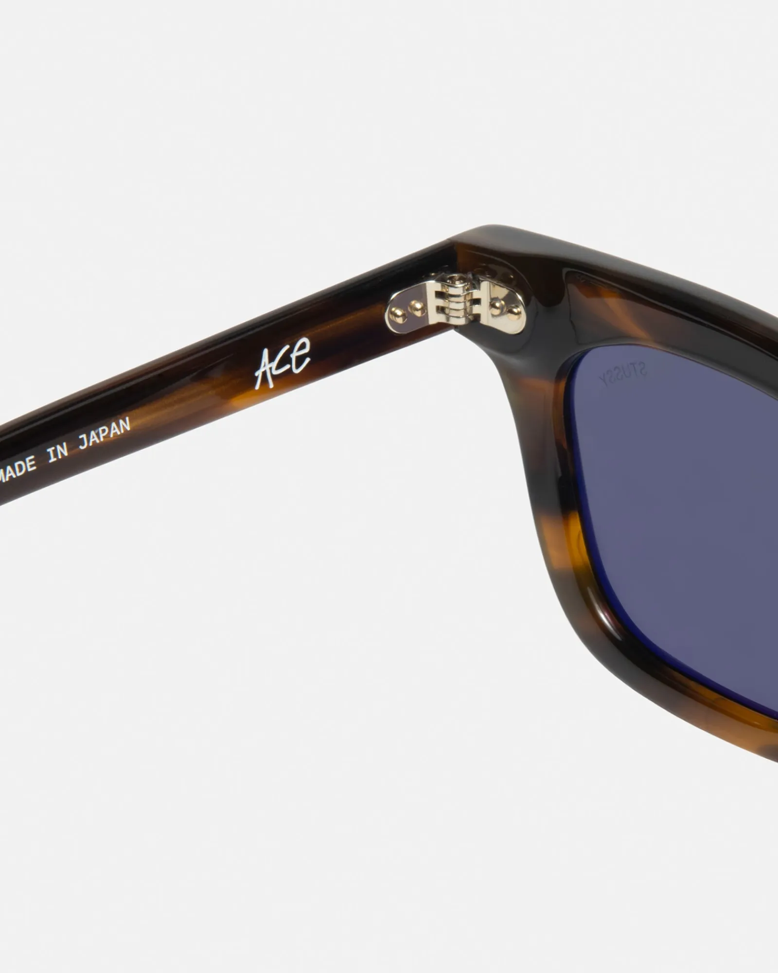 Accessories|Eyegear>Stüssy ACE SUNGLASSES Tortoise/Black Lens