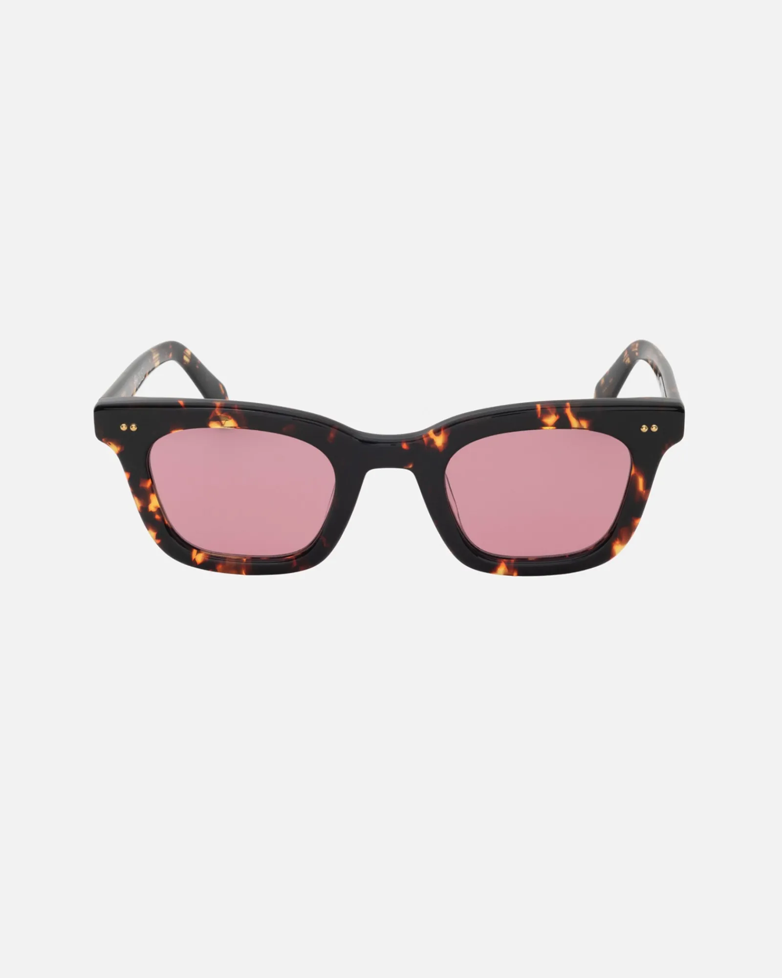 Accessories|Eyegear>Stüssy ACE SUNGLASSES Tortoise / Pink Lens