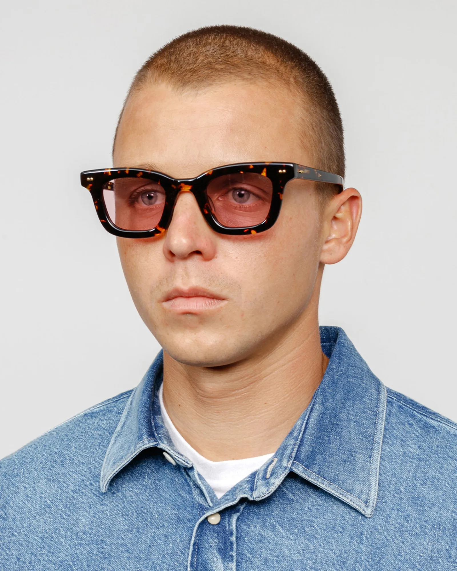 Accessories|Eyegear>Stüssy ACE SUNGLASSES Tortoise / Pink Lens