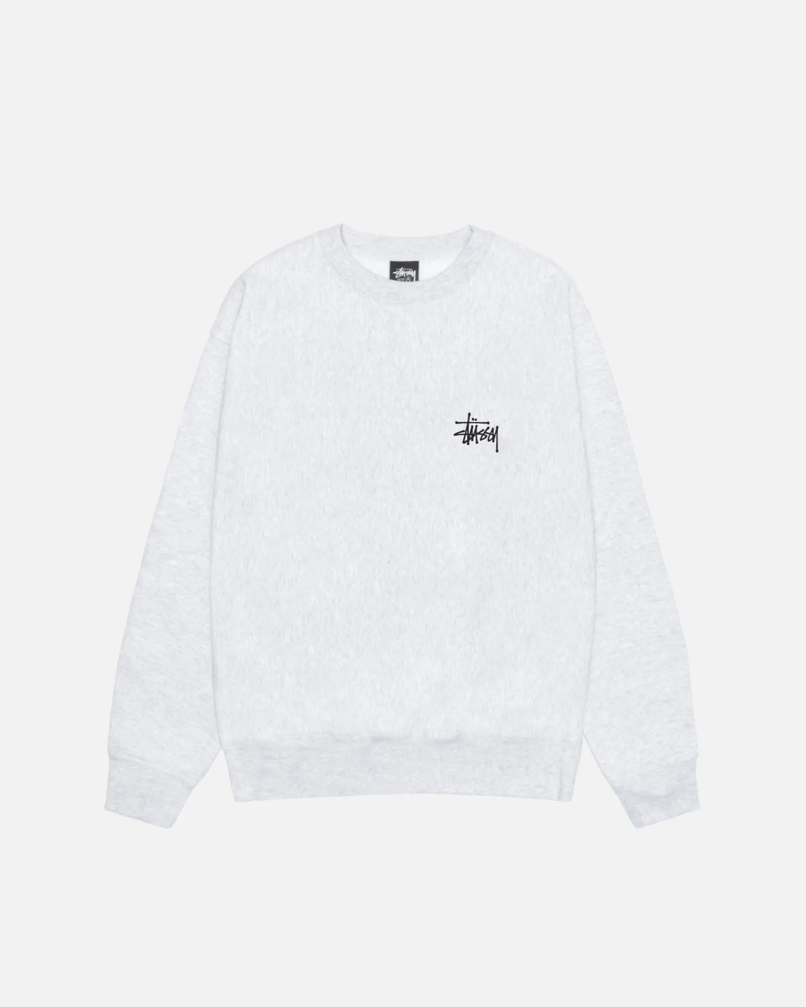Crews>Stüssy BASIC STÜSSY CREW Ash Heather
