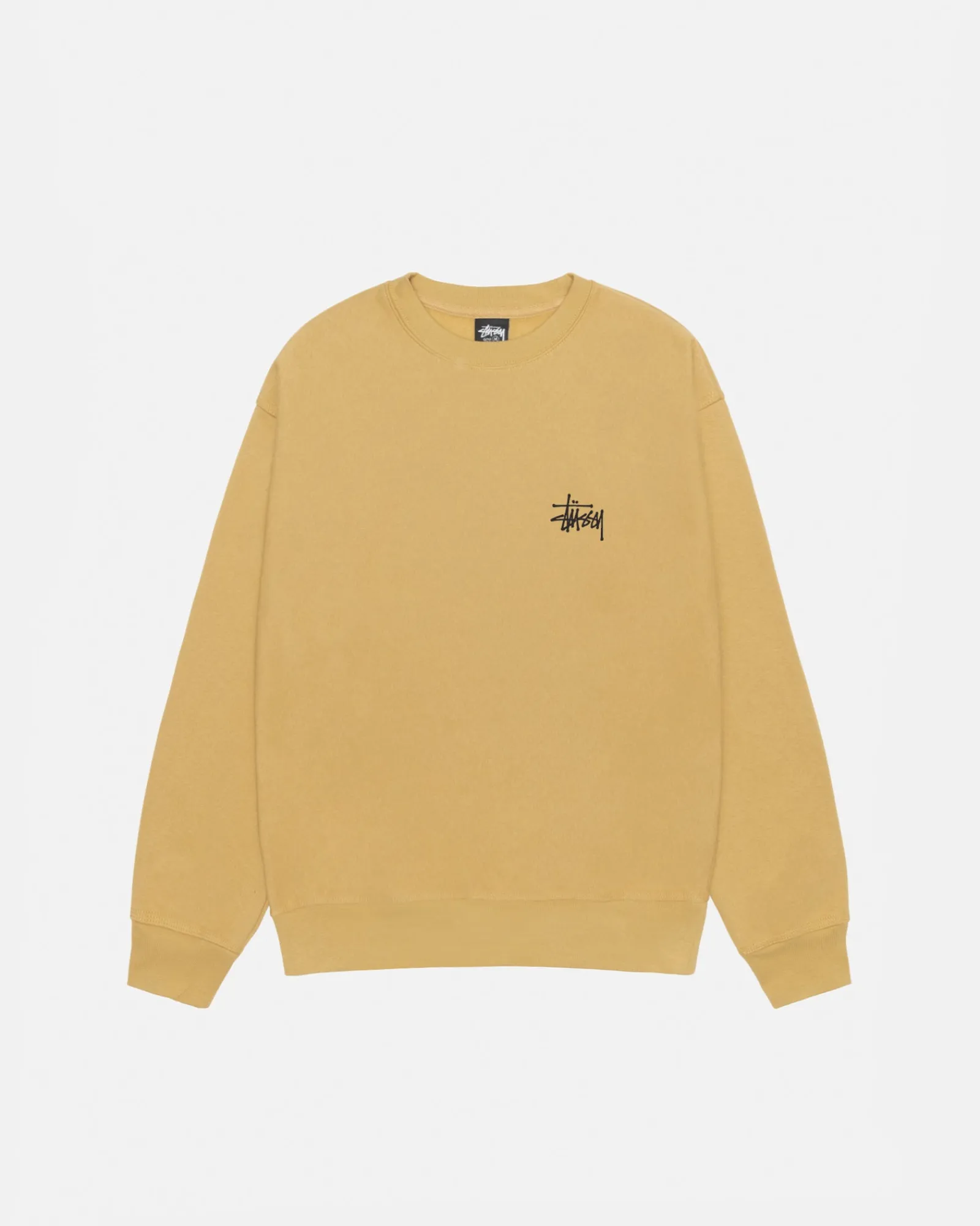 Crews>Stüssy BASIC STÜSSY CREW Curry