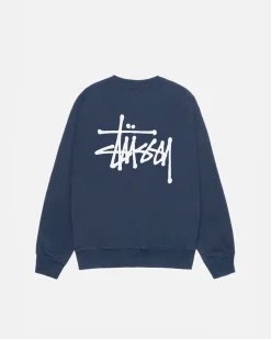 Crews>Stüssy BASIC STÜSSY CREW Navy