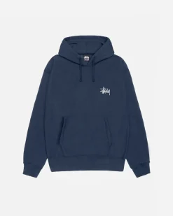 Hoodies>Stüssy BASIC STÜSSY HOODIE Navy