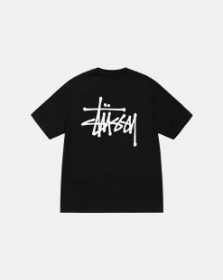 Tees>Stüssy BASIC STÜSSY TEE Black