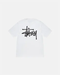 Tees>Stüssy BASIC STÜSSY TEE White