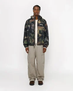 Outerwear>Stüssy BEACH SHELL STENPAT CAMO Fortine