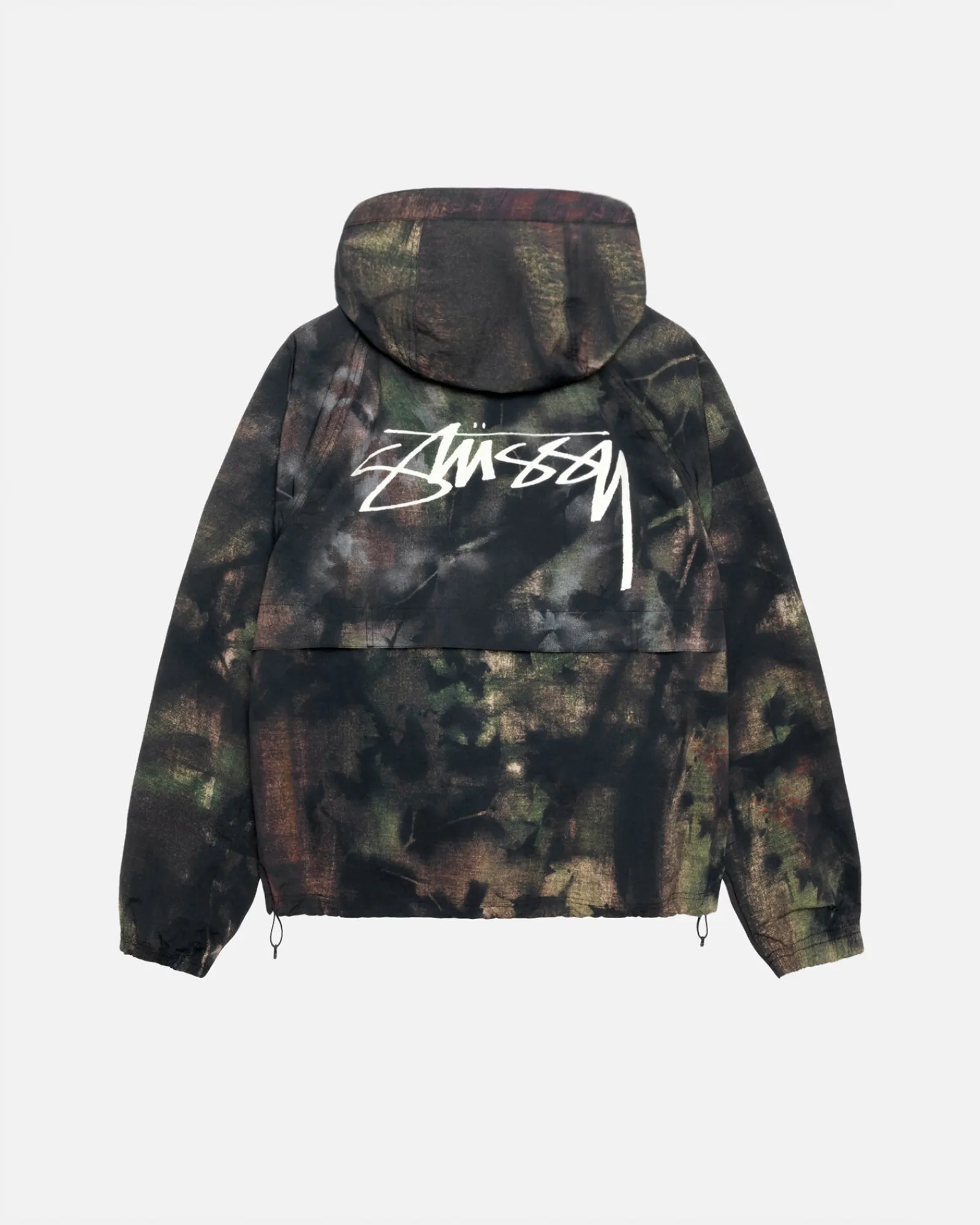 Outerwear>Stüssy BEACH SHELL STENPAT CAMO Fortine