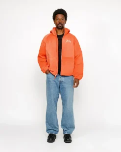 Outerwear>Stüssy BEACH SHELL WAVE DYE Persimmon