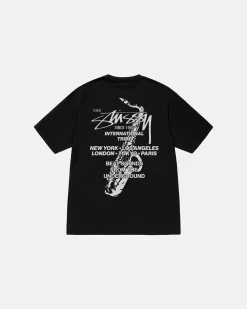 Tees>Stüssy BEAT SOUNDS TEE PIGMENT DYED Black