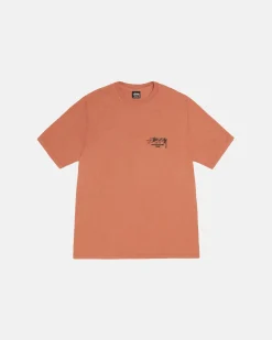 Tees>Stüssy BEAT SOUNDS TEE PIGMENT DYED Rust