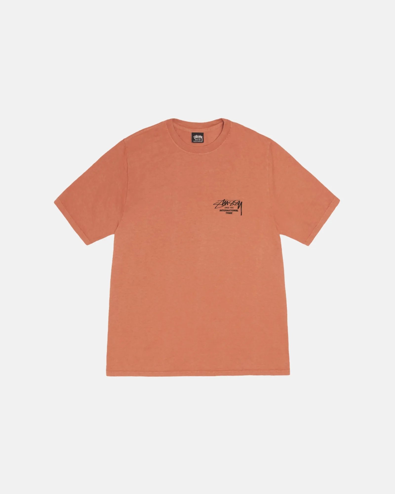Tees>Stüssy BEAT SOUNDS TEE PIGMENT DYED Rust