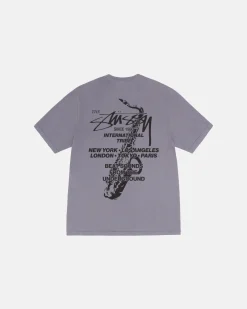 Tees>Stüssy BEAT SOUNDS TEE PIGMENT DYED Shark