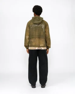 Pants|Denim>Stüssy BIG OL' JEAN CANVAS NEEDLEPUNCH Black
