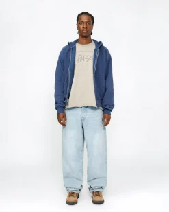 Pants|Denim>Stüssy BIG OL' JEAN DENIM Light Wash