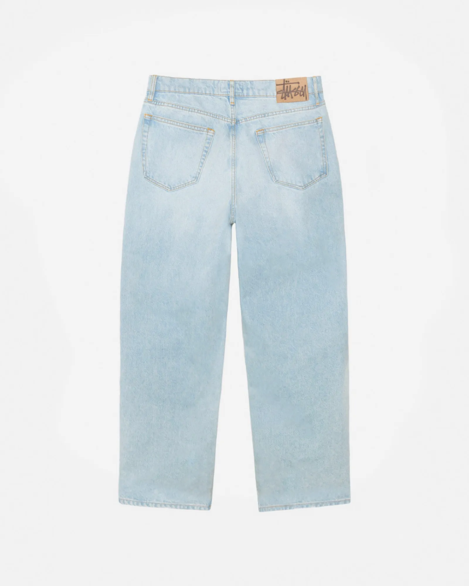 Pants|Denim>Stüssy BIG OL' JEAN DENIM Light Wash