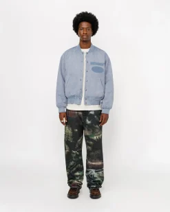 Pants|Denim>Stüssy BIG OL' JEAN STENPAT CAMO Fortine