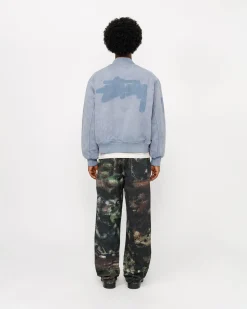 Pants|Denim>Stüssy BIG OL' JEAN STENPAT CAMO Fortine