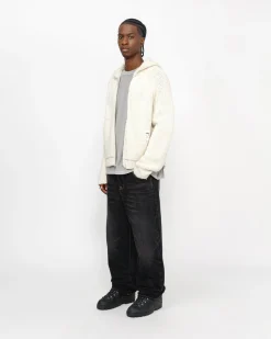 Pants|Denim>Stüssy BIG OL' JEAN VINTAGE WASH DENIM Black
