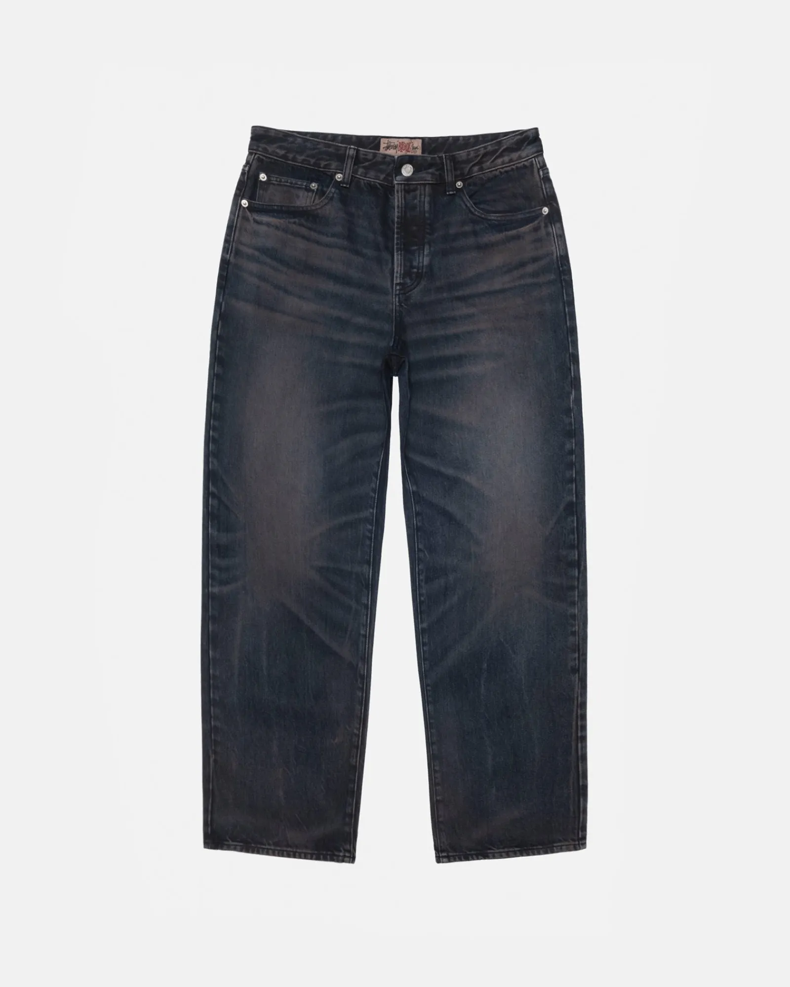Pants|Denim>Stüssy BIG OL' JEAN VINTAGE WASH DENIM Blue