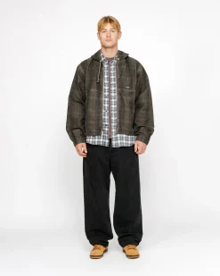Pants>Stüssy BIG OL' JEAN WASHED CANVAS Washed Black