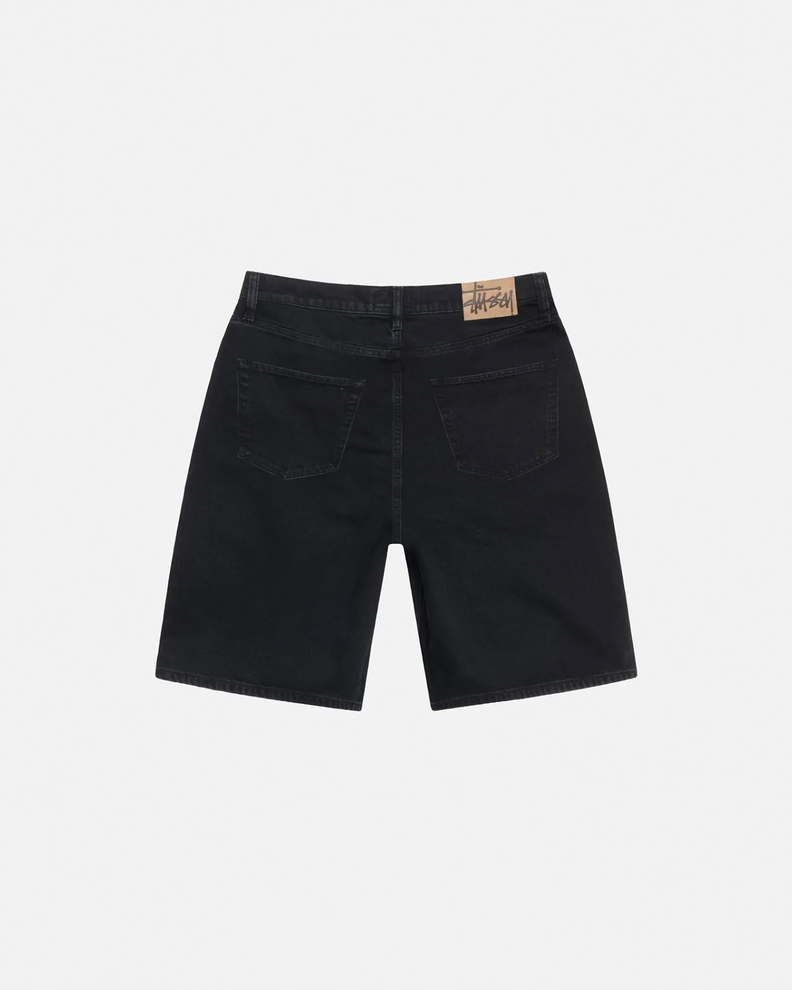 Shorts|Denim>Stüssy BIG OL' SHORT DENIM Black