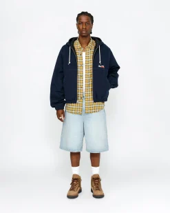 Shorts|Denim>Stüssy BIG OL' SHORT DENIM Light Wash