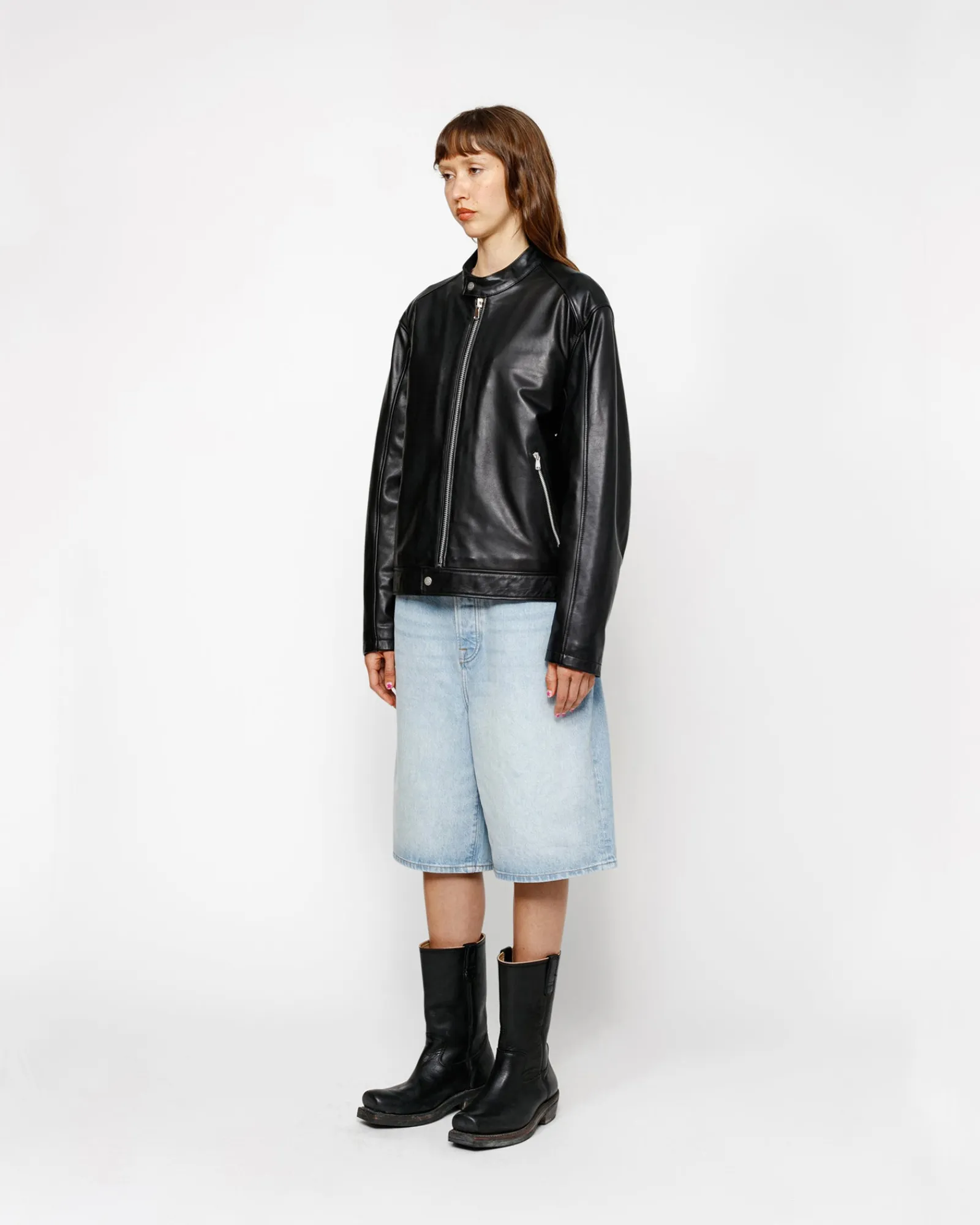 Shorts|Denim>Stüssy BIG OL' SHORT DENIM Light Wash