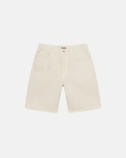 Shorts>Stüssy BIG OL' SHORT WASHED CANVAS Vintage Natural