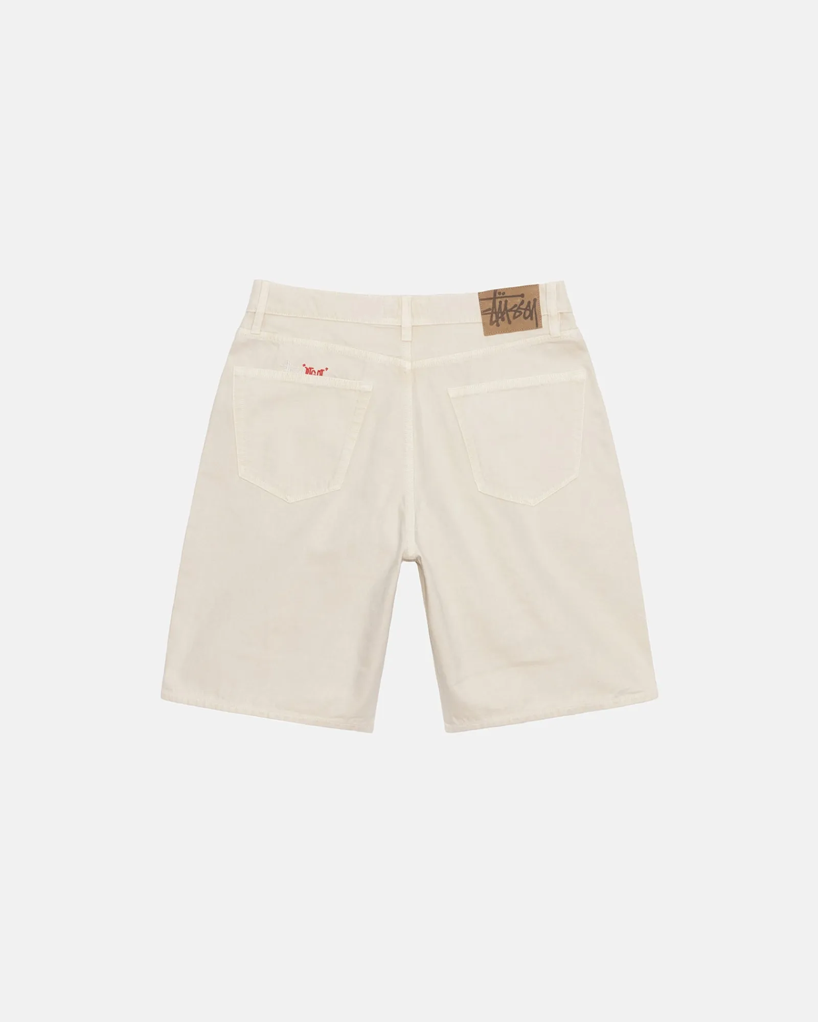 Shorts>Stüssy BIG OL' SHORT WASHED CANVAS Vintage Natural