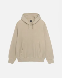 Hoodies>Stüssy BUANA HOODIE PIGMENT DYED Khaki