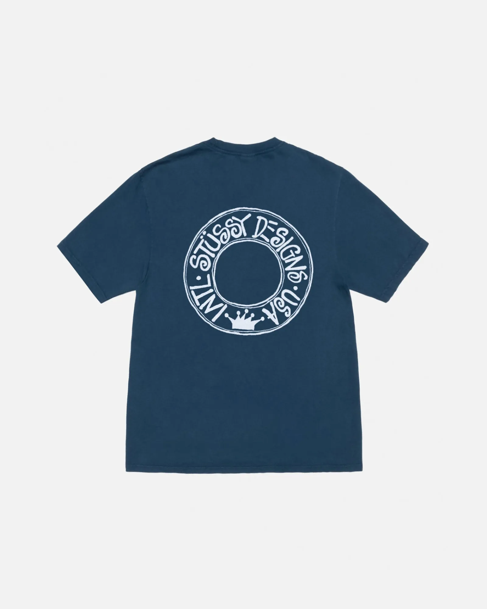 Tees>Stüssy BUANA TEE PIGMENT DYED Navy