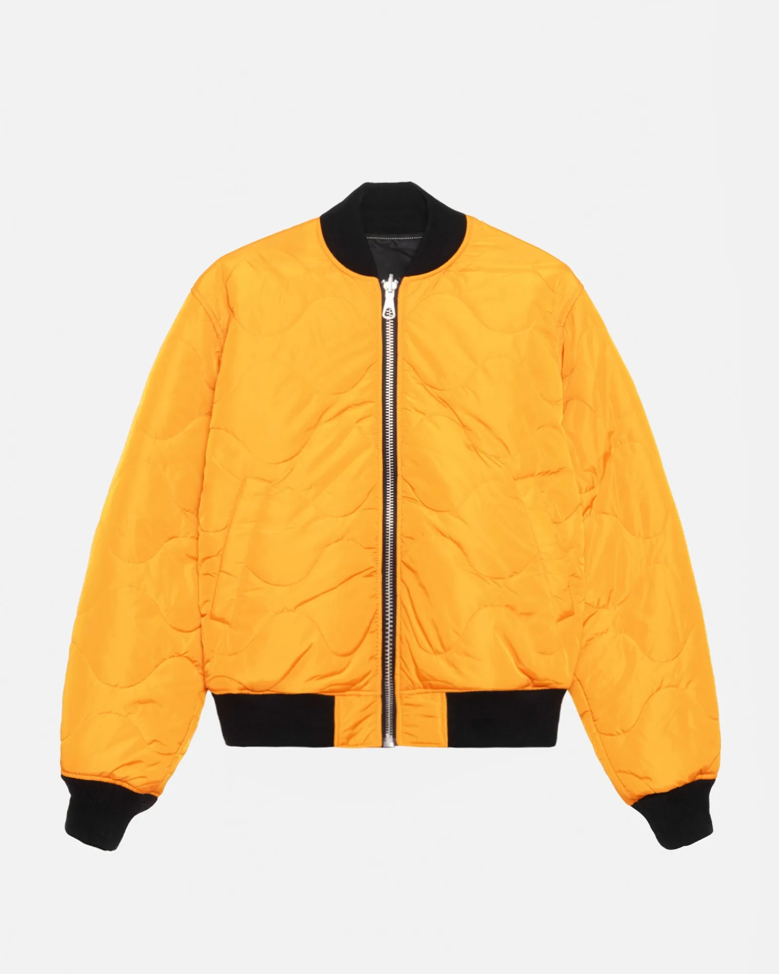 Outerwear>Stüssy BUILT REVERSIBLE BOMBER JACKET Black