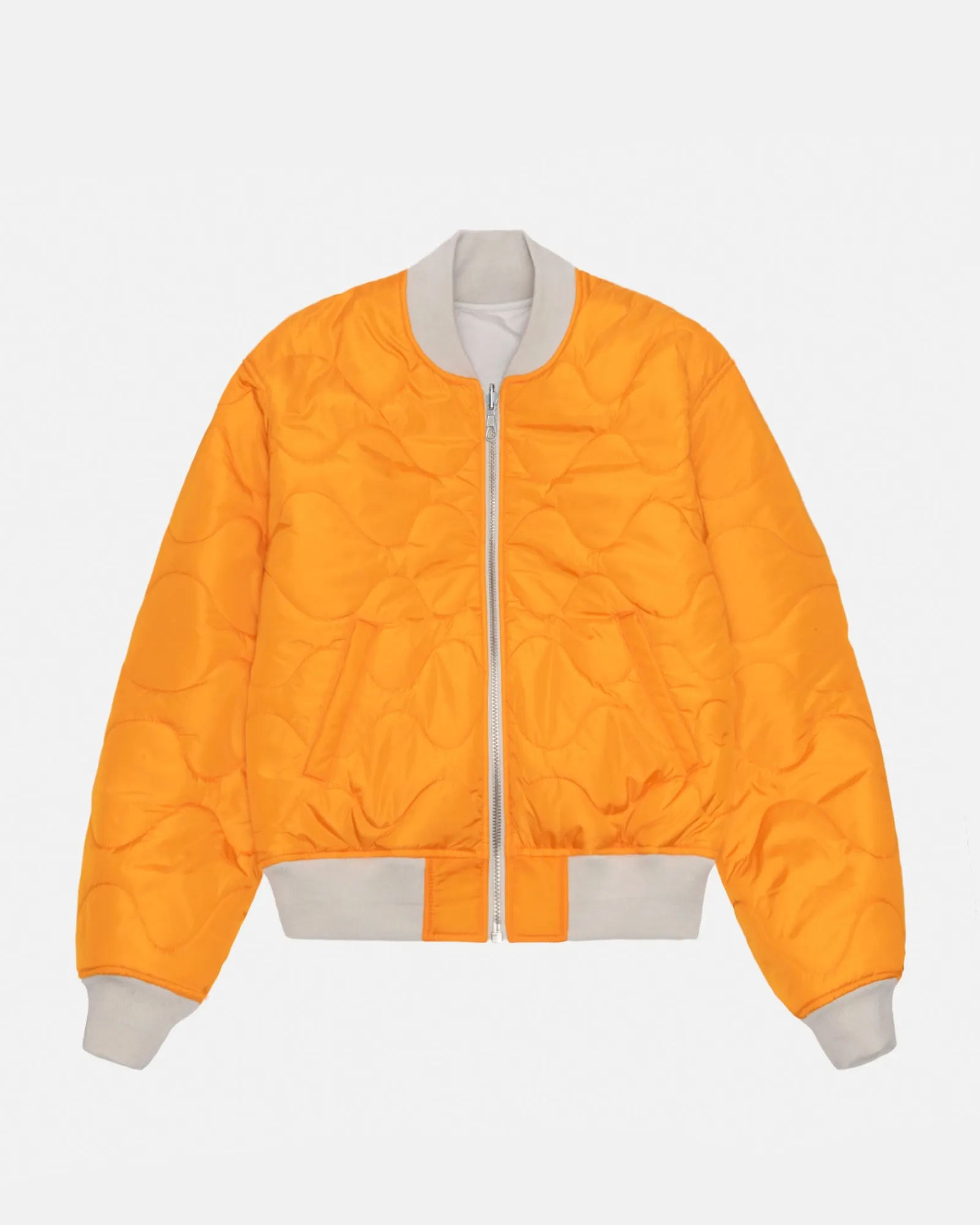Outerwear>Stüssy BUILT REVERSIBLE BOMBER JACKET Grey