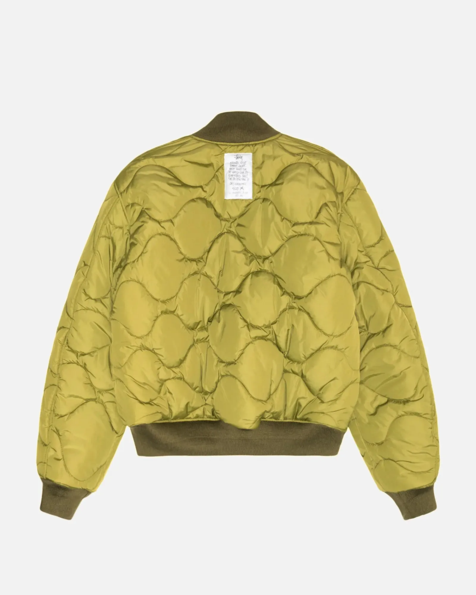 Outerwear>Stüssy BUILT REVERSIBLE BOMBER JACKET Olive
