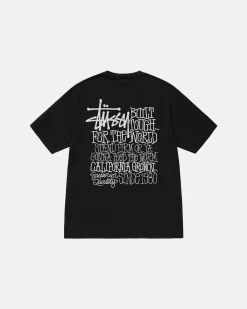Tees>Stüssy CALIFORNIA GROWN TEE PIGMENT DYED Black