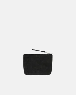 Accessories>Stüssy CANVAS COIN POUCH Washed Black