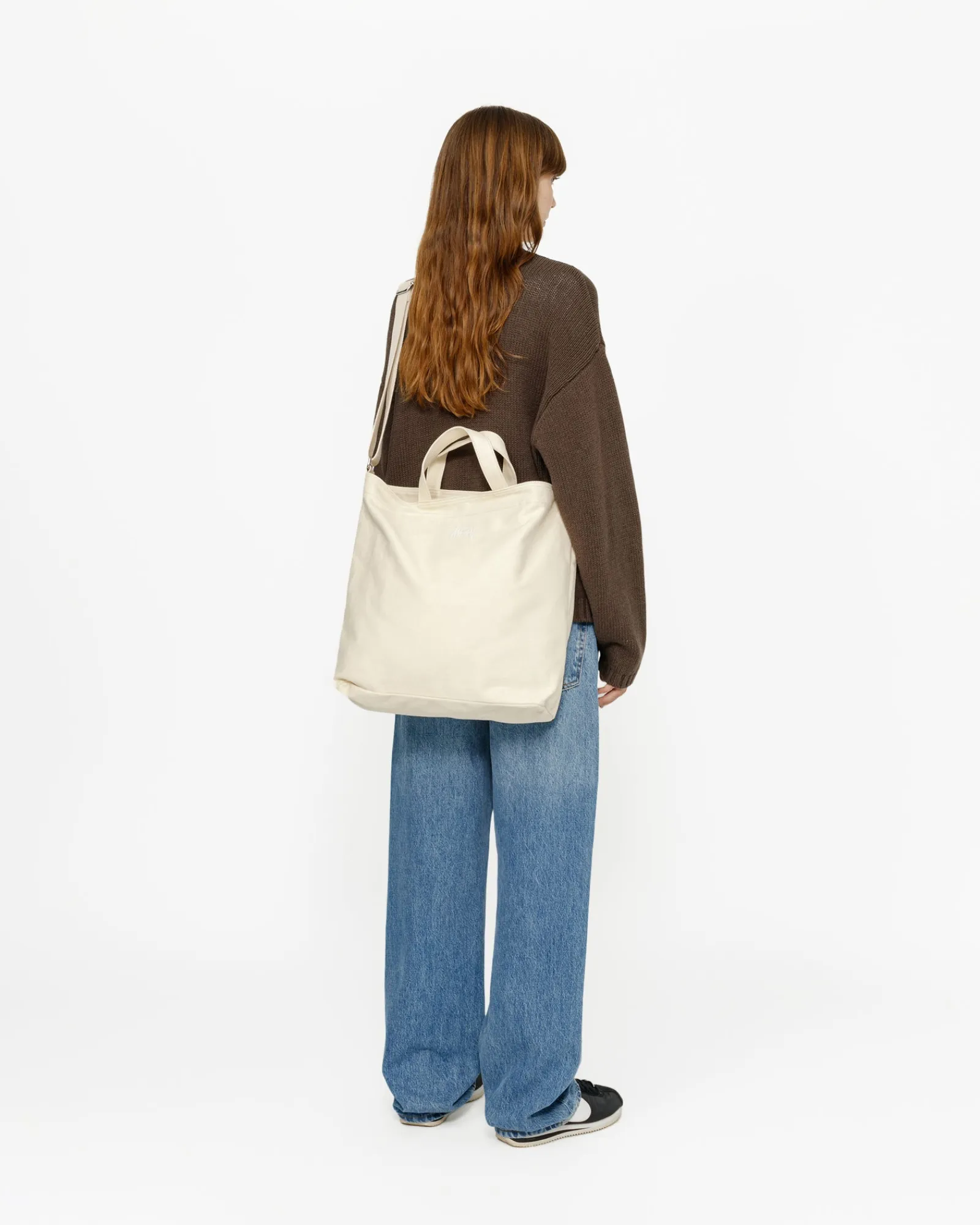 Accessories>Stüssy CANVAS CROSSBODY BAG Natural
