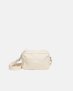 Accessories>Stüssy CANVAS SIDE POUCH Natural