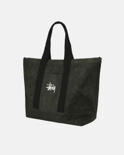 Accessories>Stüssy CANVAS XL TOTE BAG Washed Black
