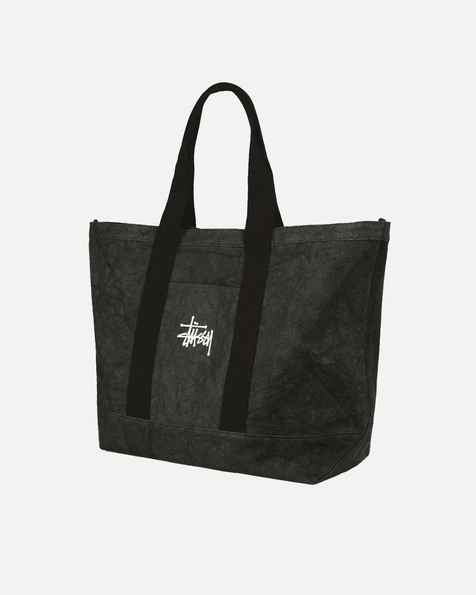 Accessories>Stüssy CANVAS XL TOTE BAG Washed Black