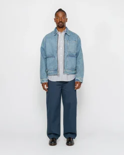 Pants>Stüssy CHINO WORK PANT Navy
