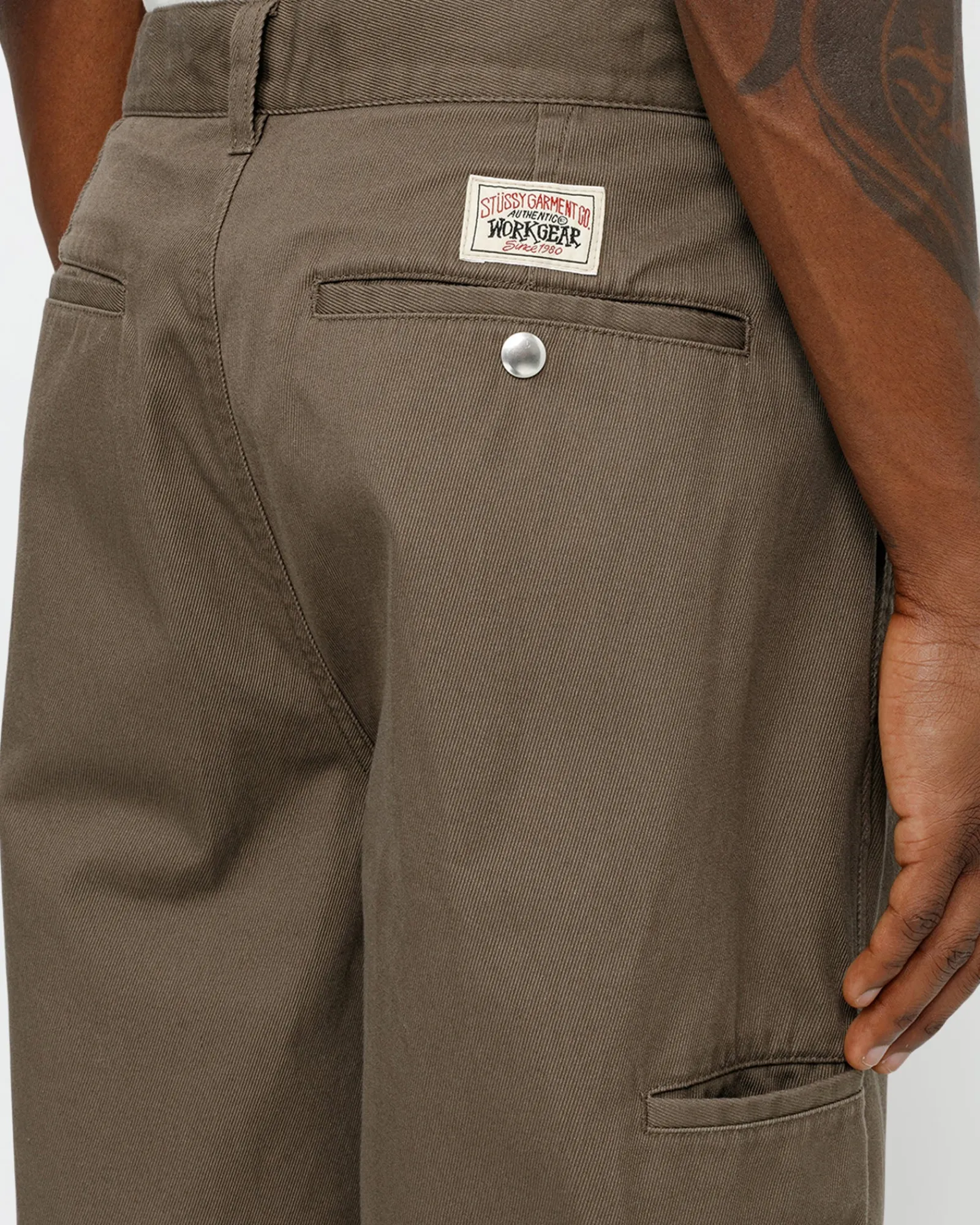 Pants>Stüssy CHINO WORK PANT Surplus Green