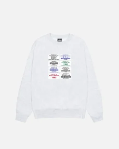 Crews>Stüssy CODES CREW Ash Heather
