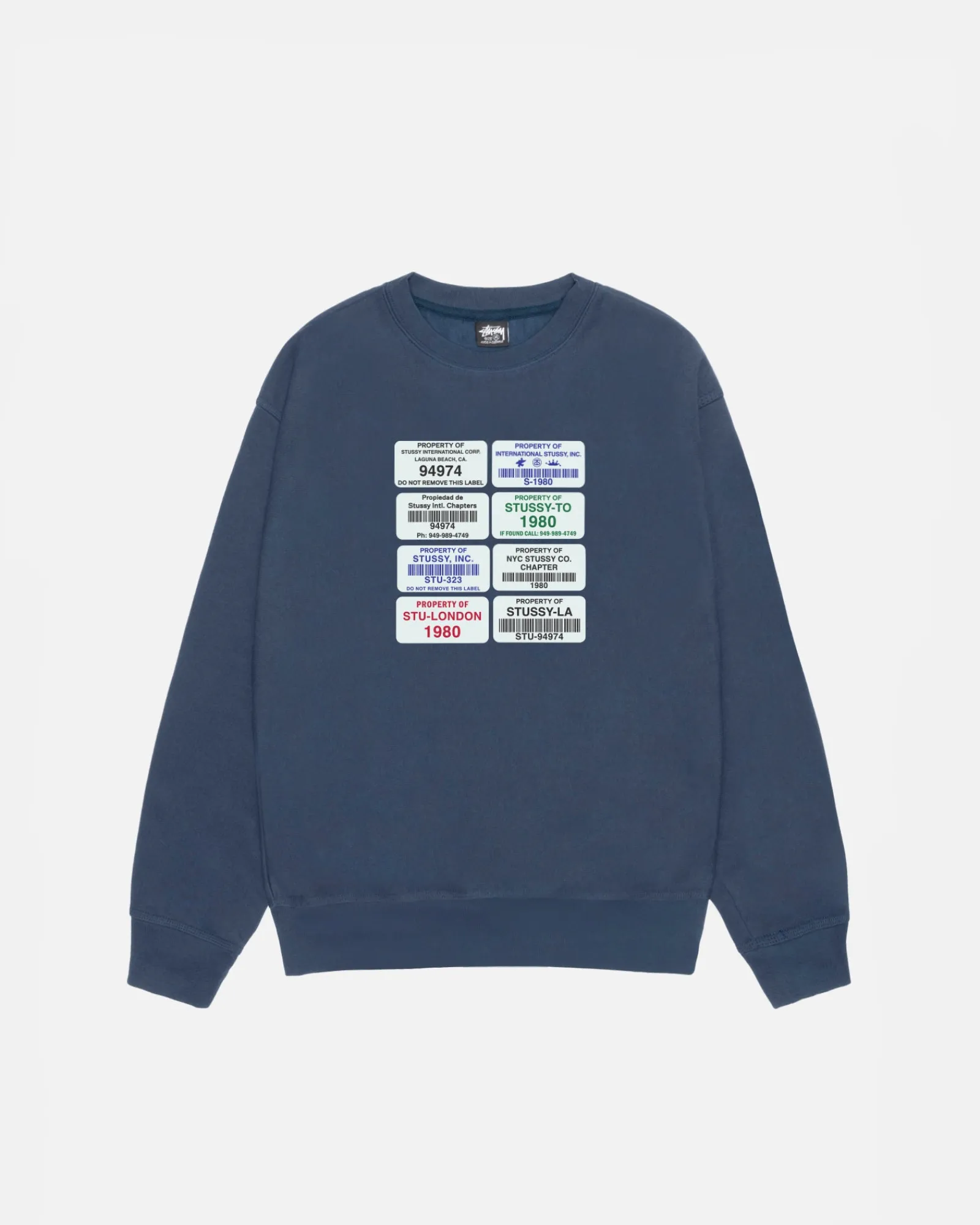 Crews>Stüssy CODES CREW Navy