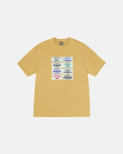 Tees>Stüssy CODES TEE Curry