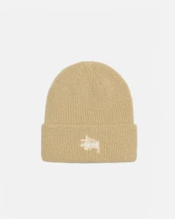 Headwear>Stüssy CUFF BEANIE BASIC Beach Sand